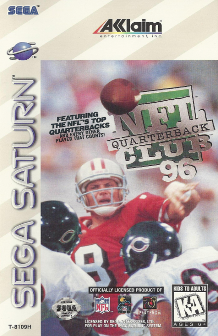 NFL Quarterback Club 96 box art