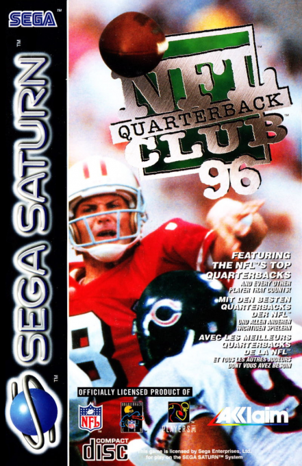 NFL Quarterback Club 96 — box-2D (EU)