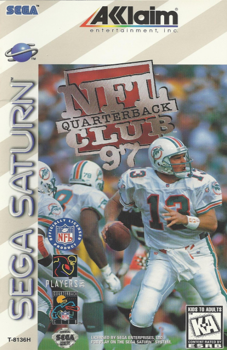 NFL Quarterback Club 97 box art