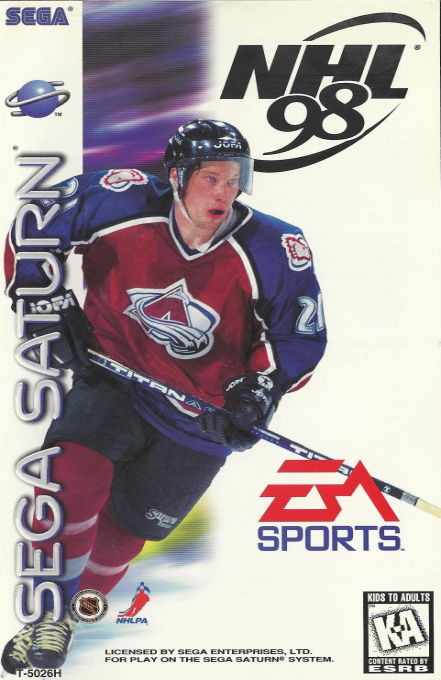 NHL 98 box art