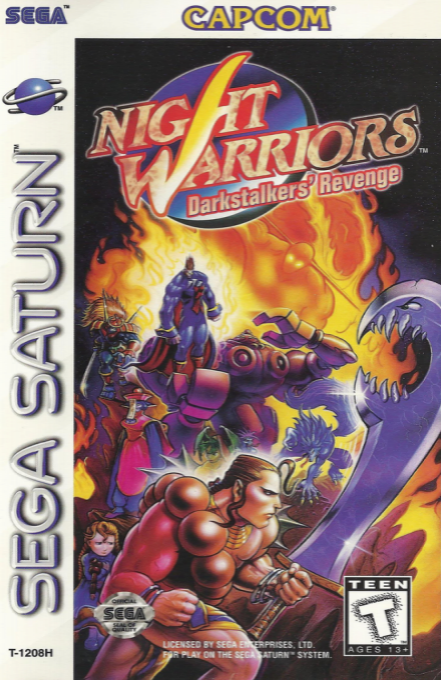 Night Warriors - Darkstalkers' Revenge box art