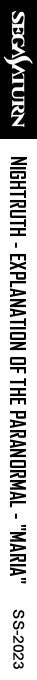 Nightruth - Explanation of the Paranormal - "Maria" — box-2D-side (SS)