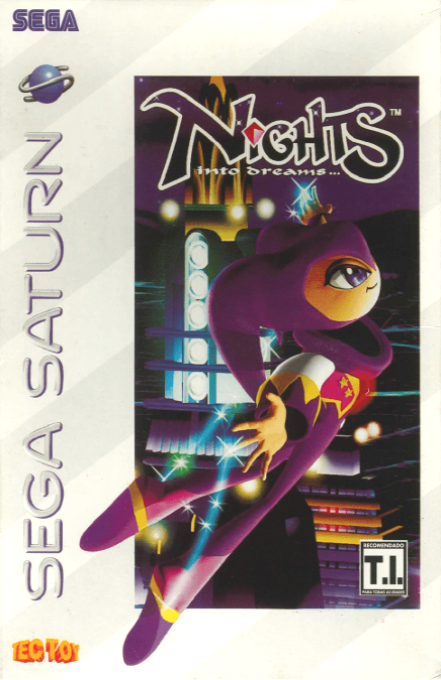 NiGHTS into Dreams... — box-2D (BR)