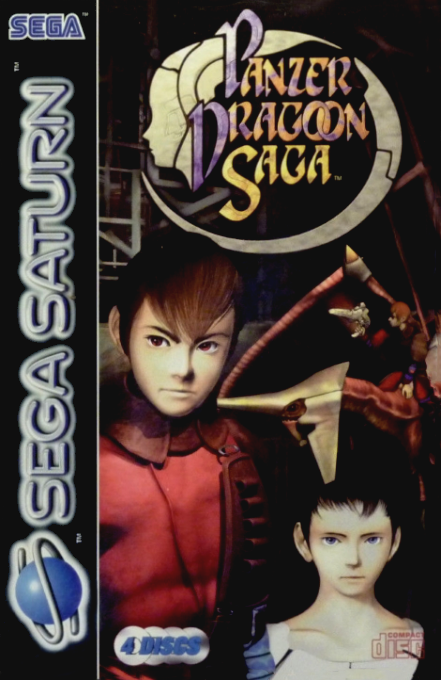 Panzer Dragoon Saga — box-2D (EU)