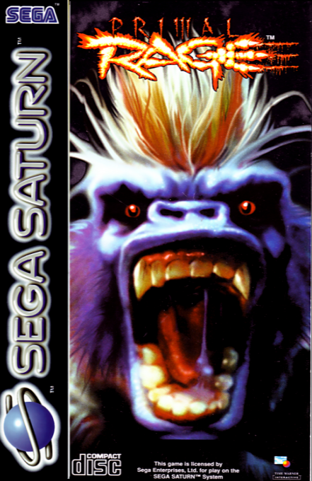 Primal Rage — box-2D (EU)