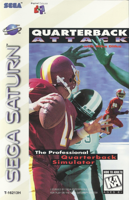 Quarterback Attack with Mike Ditka box art