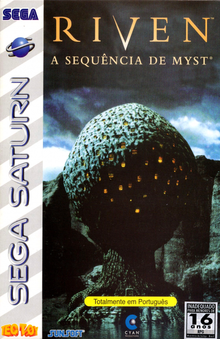 Riven - The Sequel to Myst — box-2D (BR)