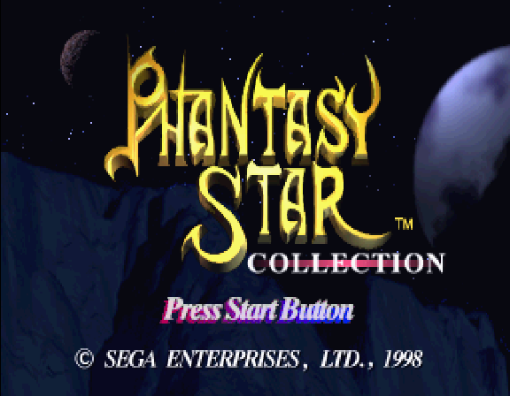 Phantasy Star Collection — sstitle (WOR)