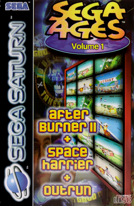 Sega Ages Volume 1 — box-2D (EU)