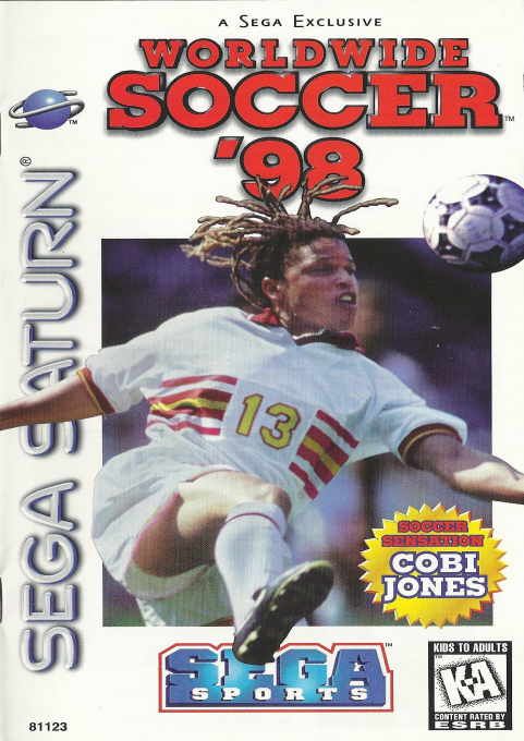 Sega Worldwide Soccer '98 box art