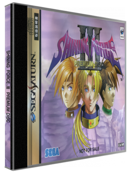 Shining Force 3 - Premium Disc — box-3D (JP)