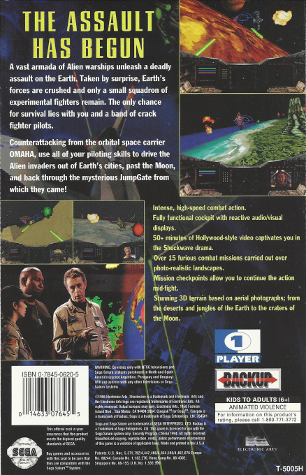 Shockwave Assault — box-2D-back (US)