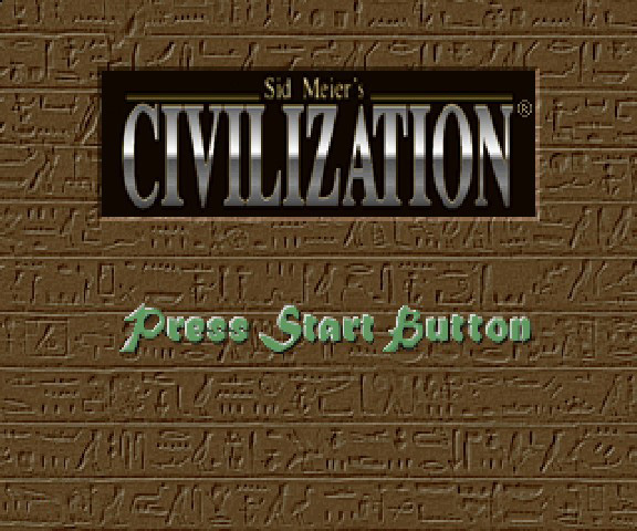 Sid Meier's Civilization - Shin Sekai Shichidai Bunmei — sstitle (JP)
