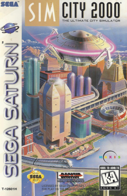 Simcity 2000 box art