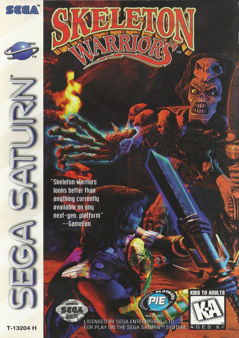 Skeleton Warriors box art