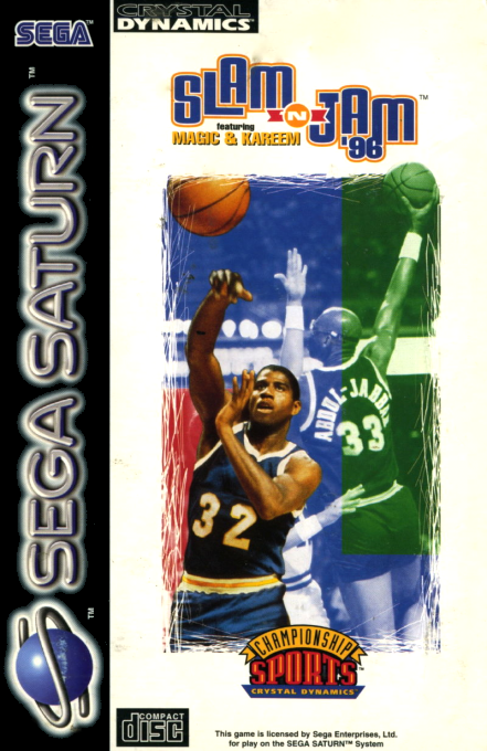 Slam'n Jam 96 — box-2D (EU)
