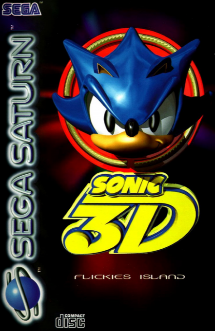 Sonic 3d - Flickies' Island — box-2D (EU)