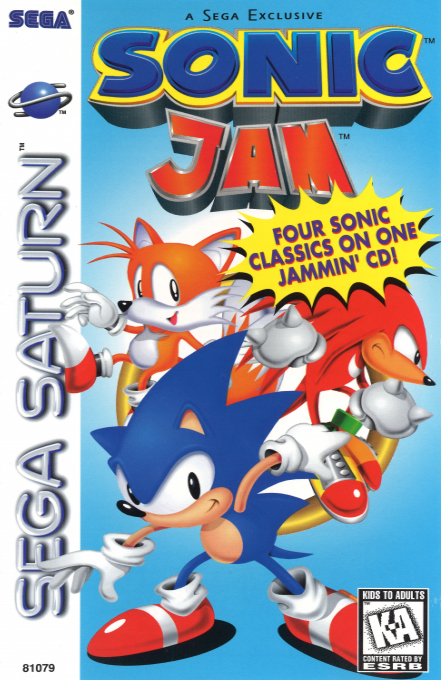 Sonic Jam box art