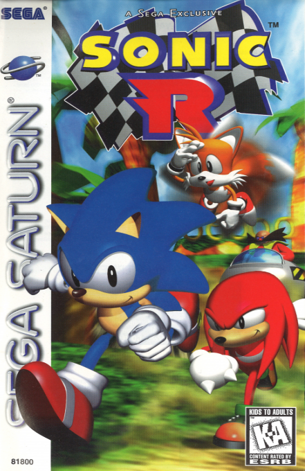 Sonic R box art