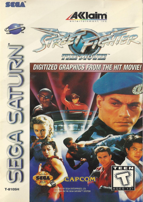 Street Fighter - The Movie box art