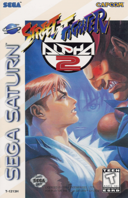 Street Fighter Alpha 2 box art