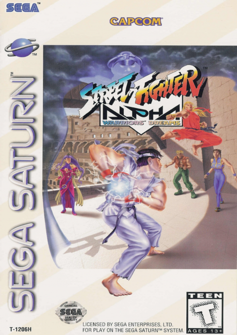 Street Fighter Alpha - Warriors' Dreams box art