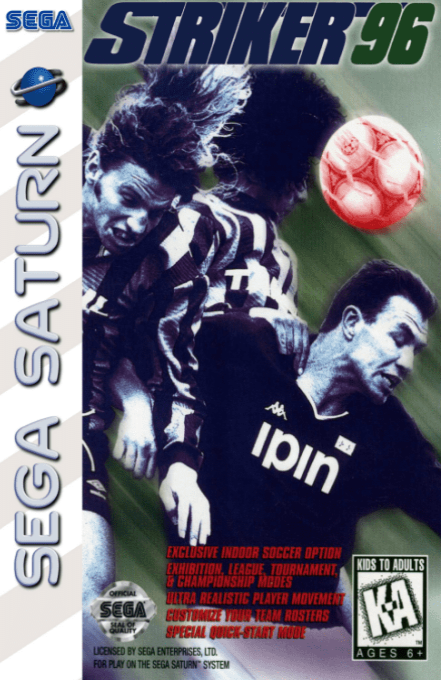 Striker '96 box art