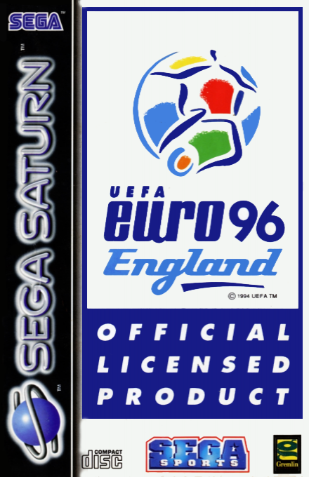 UEFA Euro 96 England box art
