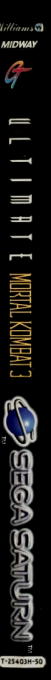 Ultimate Mortal Kombat 3 — box-2D-side (EU)