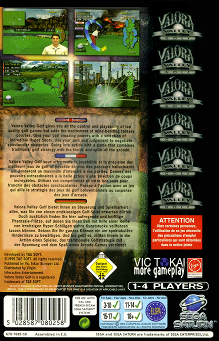 Valora Valley Golf — box-2D-back (EU)