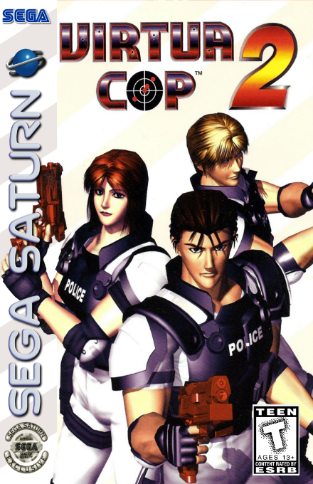 Virtua Cop 2 box art