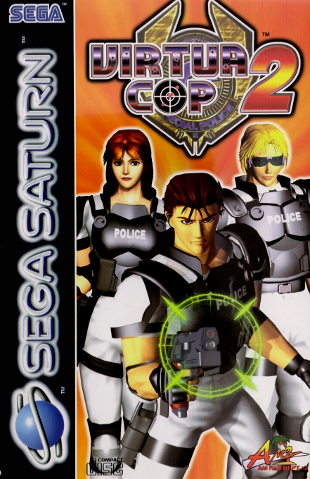 Virtua Cop 2 — box-2D (EU)