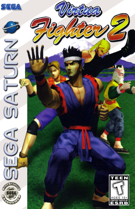 Virtua Fighter 2 box art