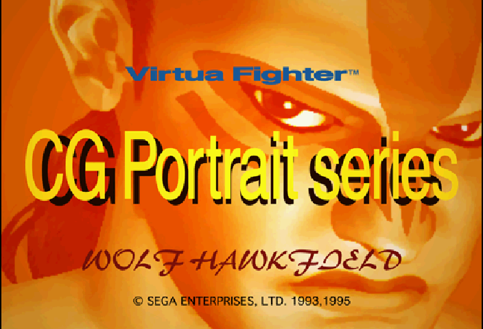 Virtua Fighter CG Portrait Series Vol. 5 Wolf Hawkfield — sstitle (WOR)
