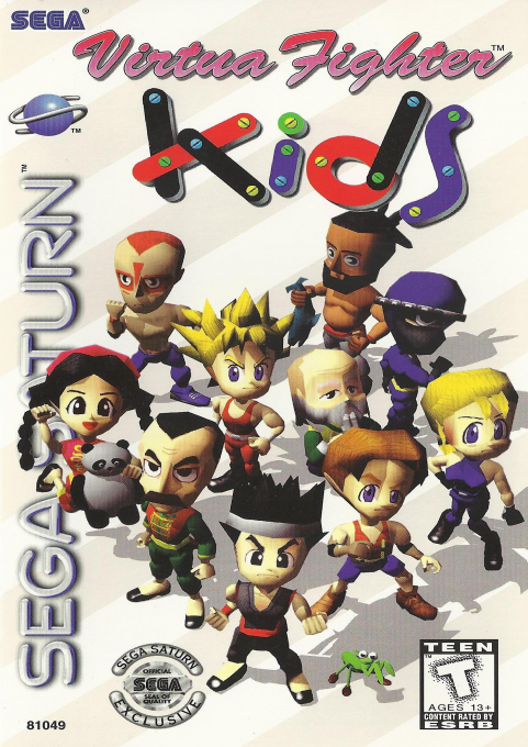 Virtua Fighter Kids box art