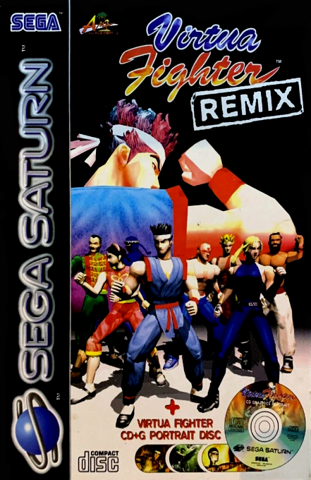 Virtua Fighter Remix — box-2D (EU)