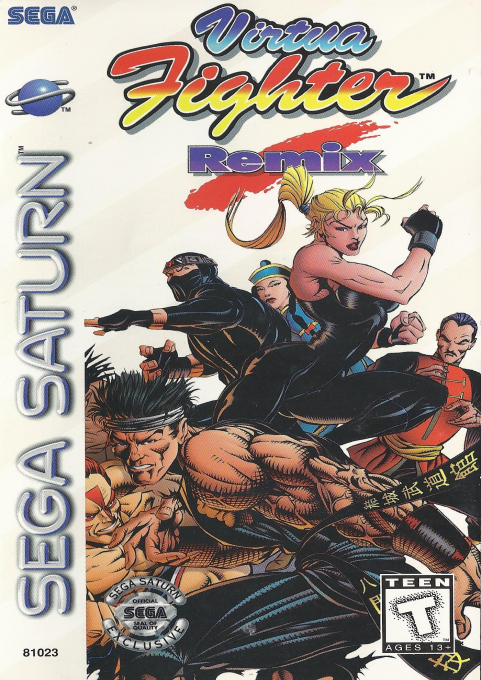 Virtua Fighter Remix box art