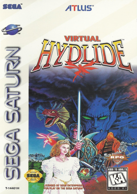 Virtual Hydlide box art