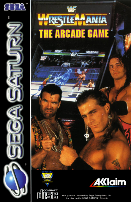 Wwf Wrestlemania - The Arcade Game — box-2D (EU)