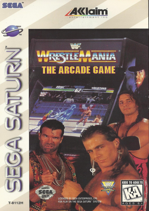 Wwf Wrestlemania - The Arcade Game box art