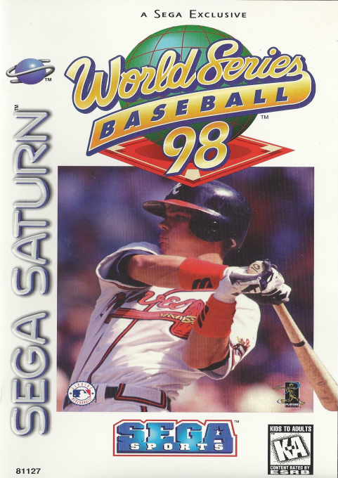 World Series Baseball 98 box art