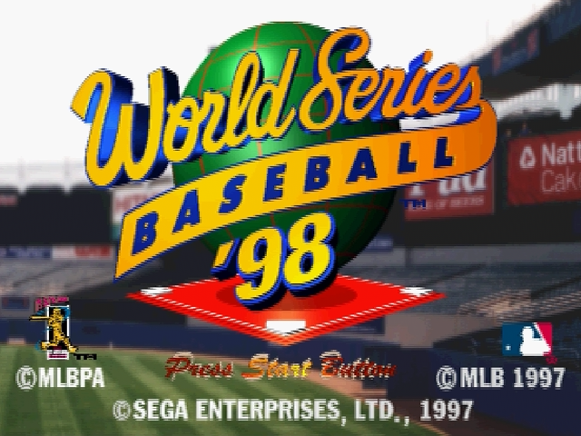 World Series Baseball 98 — sstitle (WOR)