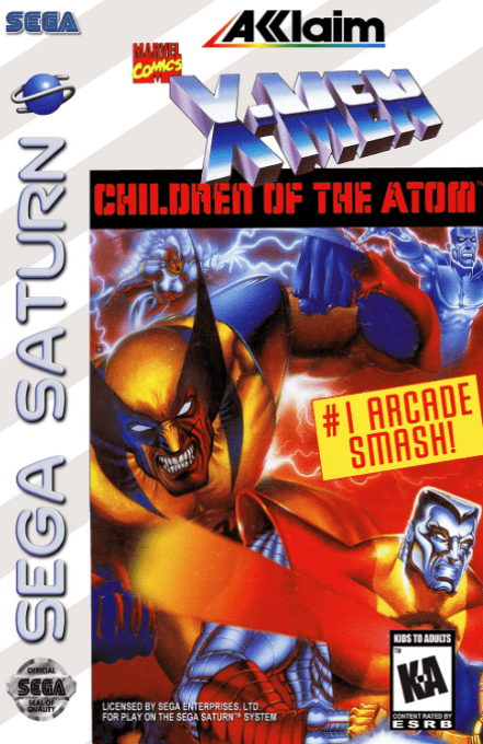X-Men - Children of the Atom box art