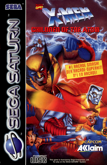 X-Men - Children of the Atom — box-2D (EU)