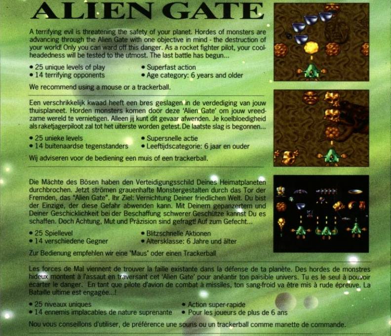 Alien Gate — box-2D-back (EU)
