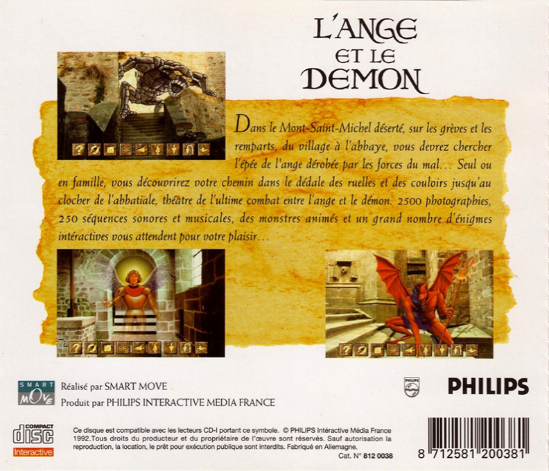 Ange Et Le Demon, L' — box-2D-back (FR)