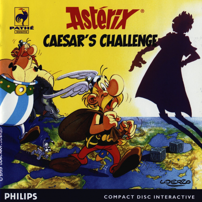 Asterix - Caesar's Challenge box art