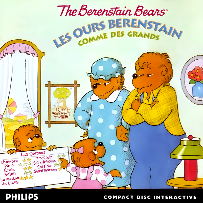 Berenstain Bears On Their Own, The box art