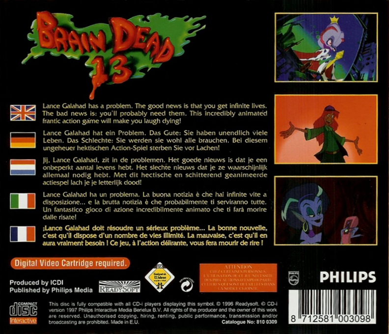 Brain Dead 13 — box-2D-back (EU)