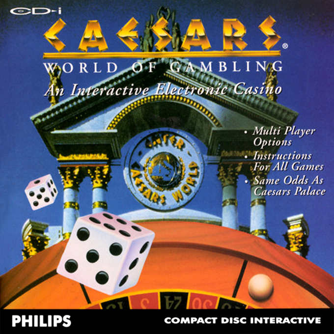 Caesars World Of Gambling box art